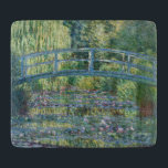 Claude Monet - Water Lily pond, Green Harmony Cutting Board<br><div class="desc">Water Lily pond,  Green Harmony / Le Bassin aux Nympheas,  Harmonie Verte by Claude Monet in 1899</div>