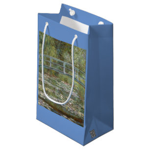 Claude Monet Water Lily Pond (Japanese Footbridge) Small Gift Bag