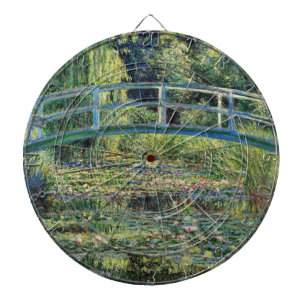 Claude Monet - Water Lily Pond & Japanesese Bridge Dartboard