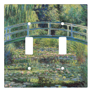Claude Monet - Water Lily Pond & Japanesese Bridge Light Switch Cover