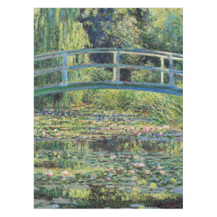 Claude Monet - Water Lily Pond & Japanesese Bridge Tablecloth