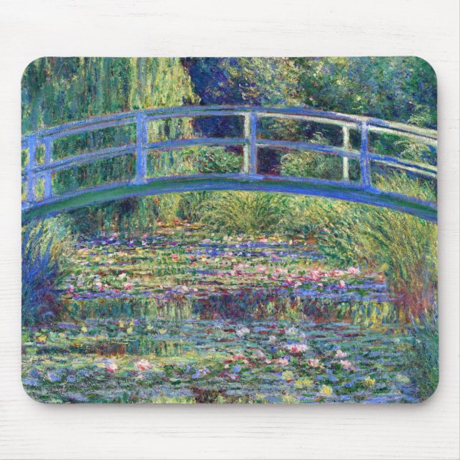Claude Monet Water Lily Pond Mouse Pad (Front)