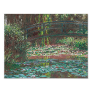 Claude Monet - Water Lily Pond Photo Print