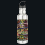 Claude Monet - Water Lily pond, Pink Harmony 710 Ml Water Bottle<br><div class="desc">Water Lily pond,  Pink Harmony / Le Bassin aux Nympheas,  Harmonie Rose by Claude Monet in 1900</div>