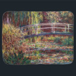 Claude Monet - Water Lily pond, Pink Harmony Baby Blanket<br><div class="desc">Water Lily pond,  Pink Harmony / Le Bassin aux Nympheas,  Harmonie Rose by Claude Monet in 1900</div>