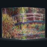 Claude Monet - Water Lily pond, Pink Harmony Binder<br><div class="desc">Water Lily pond,  Pink Harmony / Le Bassin aux Nympheas,  Harmonie Rose by Claude Monet in 1900</div>