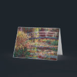 Claude Monet - Water Lily pond, Pink Harmony Card<br><div class="desc">Water Lily pond,  Pink Harmony / Le Bassin aux Nympheas,  Harmonie Rose by Claude Monet in 1900</div>