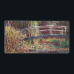 Claude Monet - Water Lily pond, Pink Harmony Desk Mat<br><div class="desc">Water Lily pond,  Pink Harmony / Le Bassin aux Nympheas,  Harmonie Rose by Claude Monet in 1900</div>