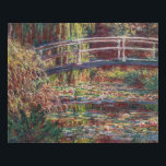 Claude Monet - Water Lily pond, Pink Harmony Faux Canvas Print<br><div class="desc">Water Lily pond,  Pink Harmony / Le Bassin aux Nympheas,  Harmonie Rose by Claude Monet in 1900</div>