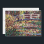 Claude Monet - Water Lily pond, Pink Harmony Invitation<br><div class="desc">Water Lily pond,  Pink Harmony / Le Bassin aux Nympheas,  Harmonie Rose by Claude Monet in 1900</div>