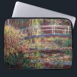 Claude Monet - Water Lily pond, Pink Harmony Laptop Sleeve<br><div class="desc">Water Lily pond,  Pink Harmony / Le Bassin aux Nympheas,  Harmonie Rose by Claude Monet in 1900</div>