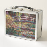 Claude Monet - Water Lily pond, Pink Harmony Metal Lunch Box<br><div class="desc">Water Lily pond,  Pink Harmony / Le Bassin aux Nympheas,  Harmonie Rose by Claude Monet in 1900</div>