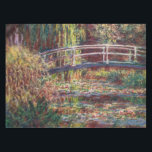 Claude Monet - Water Lily pond, Pink Harmony Tablecloth<br><div class="desc">Water Lily pond,  Pink Harmony / Le Bassin aux Nympheas,  Harmonie Rose by Claude Monet in 1900</div>