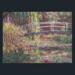 Claude Monet - Water Lily pond, Pink Harmony Tablecloth<br><div class="desc">Water Lily pond,  Pink Harmony / Le Bassin aux Nympheas,  Harmonie Rose by Claude Monet in 1900</div>