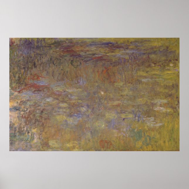 Claude Monet | Water-Lily Pond Poster (Front)