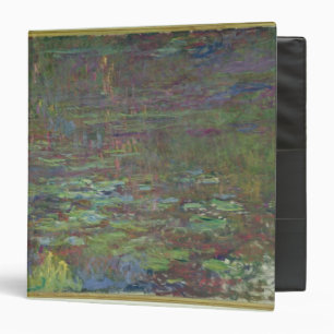 Claude Monet Waterlilies at Sunset Binder