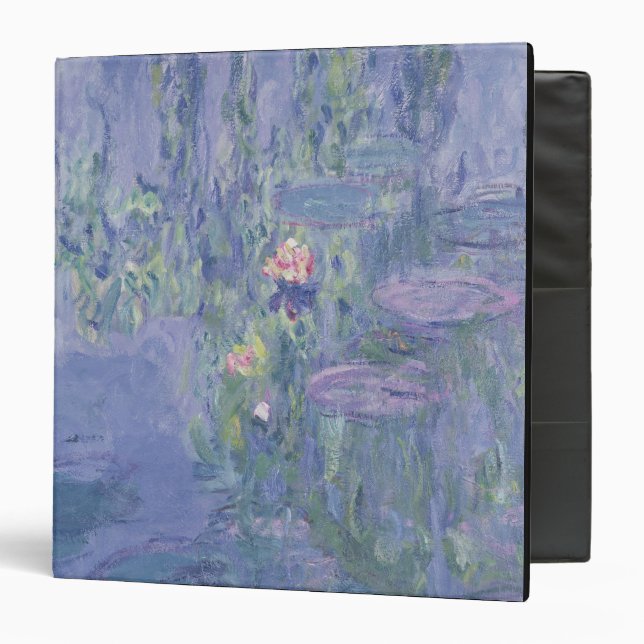 Claude Monet | Waterlilies Binder (Front/Inside)