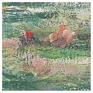 Claude Monet - Waterlilies Fabric