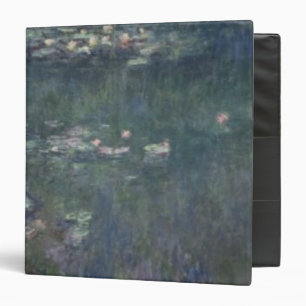 Claude Monet Waterlilies: Green Reflections Binder