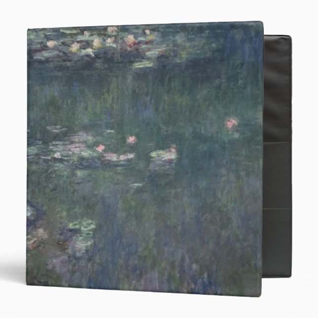 Claude Monet | Waterlilies: Green Reflections Binder (Front/Inside)