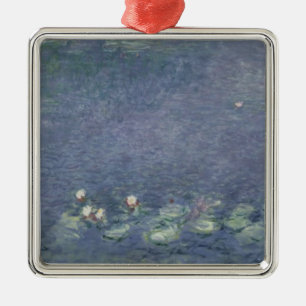 Claude Monet Waterlilies: Morning, 1914-18 Metal Ornament