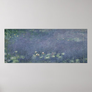 Claude Monet   Waterlilies: Morning, 1914-18 Poster
