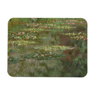 Claude Monet   Waterlilies or The Water Lily Pond  Magnet