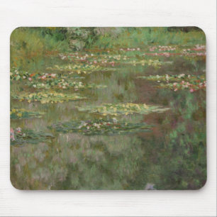 Claude Monet Waterlilies or The Water Lily Pond Mouse Pad