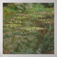 Claude Monet | Waterlilies or The Water Lily Pond 
