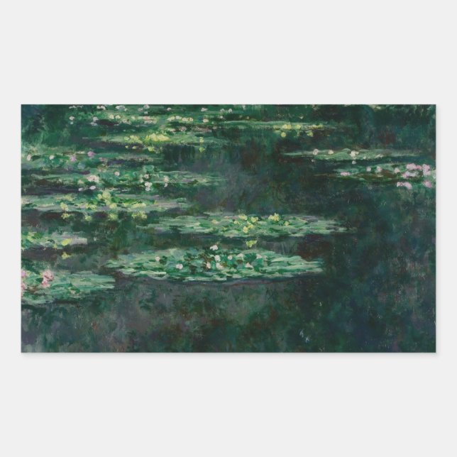 Claude Monet - Waterlilies Sticker (Front)