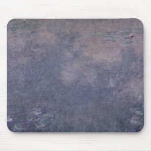 Claude Monet Waterlilies: Two Weeping Willows Mouse Pad