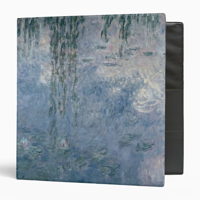 Claude Monet | Waterlilies: Weeping Willows, 1914 Binder (Front/Inside)