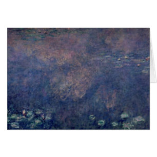 Claude Monet   Waterlilies: Weeping Willows centre