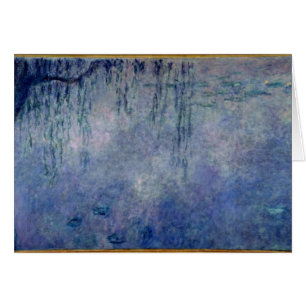Claude Monet Waterlilies: Weeping Willows left