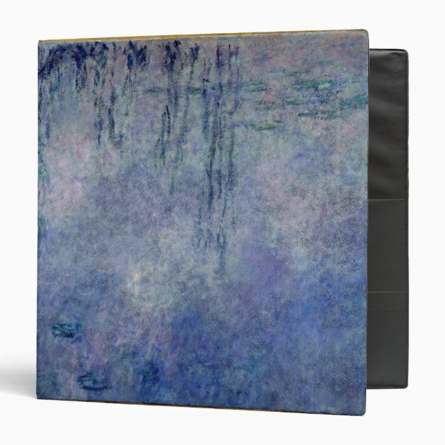 Claude Monet | Waterlilies: Weeping Willows left Binder (Front/Inside)