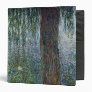 Claude Monet   Waterlilies Weeping Willows left Binder