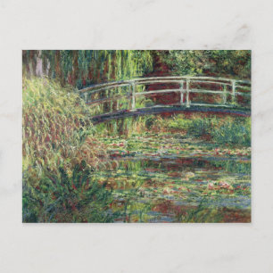 Claude Monet Waterlily Pond: Pink Harmony, 1900 Postcard