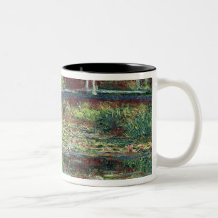 Claude Monet   Waterlily Pond: Pink Harmony, 1900 Two-Tone Coffee Mug