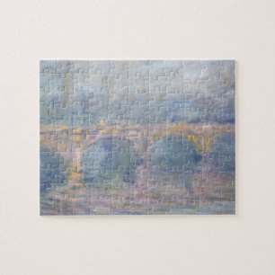 Claude Monet Waterloo Bridge, London, at Sunset Jigsaw Puzzle