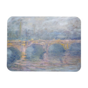 Claude Monet Waterloo Bridge, London, at Sunset Magnet