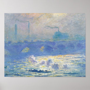 Claude Monet - Waterloo Bridge Poster