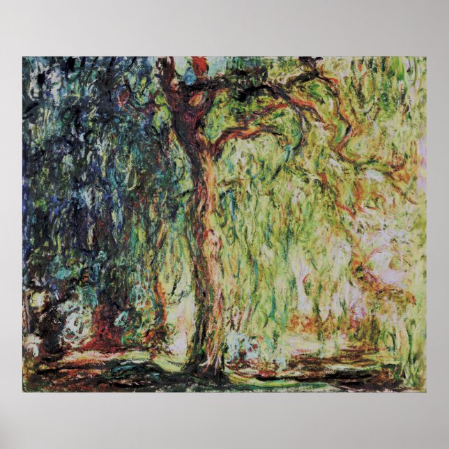 Claude Monet - Weeping Willow Poster (Front)