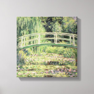 Claude Monet White Nenuphars, 1899 Canvas Print