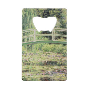 Claude Monet   White Nenuphars, 1899 Credit Card Bottle Opener