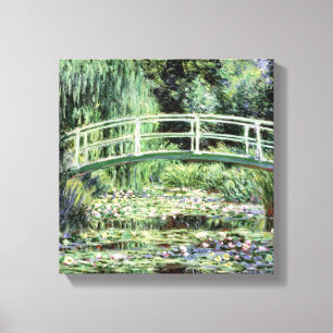 Claude Monet   White Waterlilies, 1899 Canvas Print