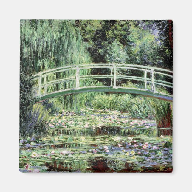 Claude Monet | White Waterlilies, 1899 Magnet (Front)