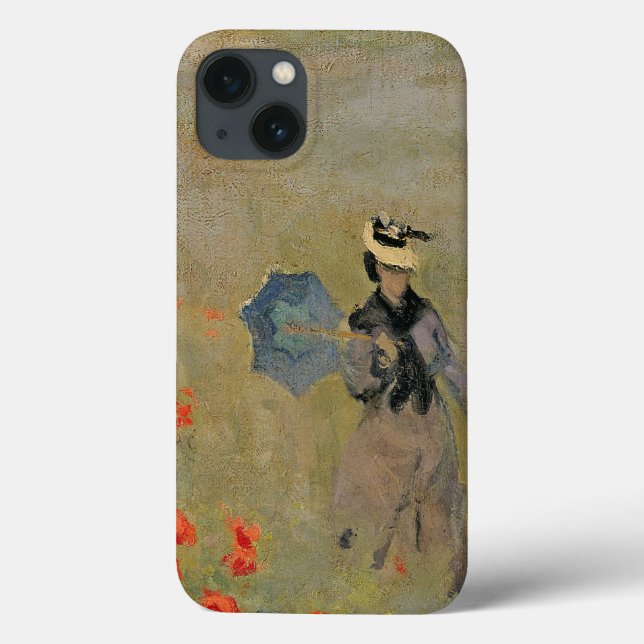 Claude Monet | Wild Poppies, near Argenteuil Case-Mate iPhone Case (Back)