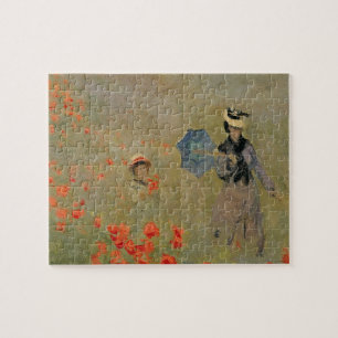 Claude Monet   Wild Poppies, near Argenteuil Jigsaw Puzzle