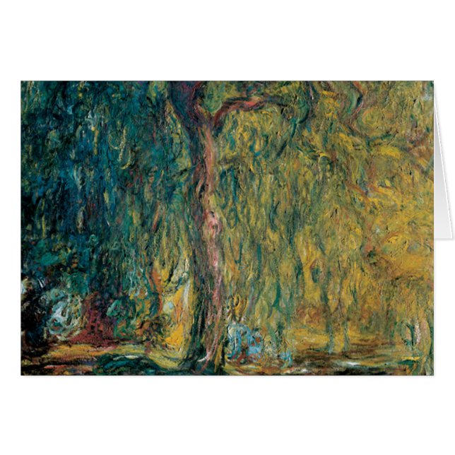 Claude Monet - Willow Weeping (Devant Horizontal)