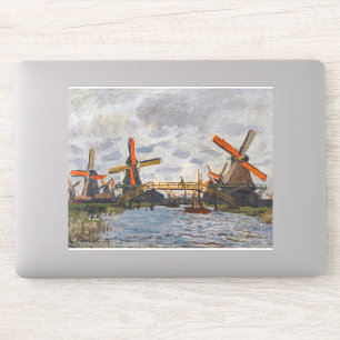 Claude Monet - Windmills near Zaandam